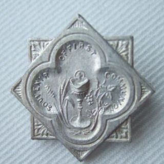 Vintage Antique Catholic Lapel Pin Communion Chalice
