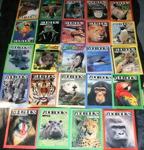 24 Zoobooks Children Book Lot Science Animal Zoo School Reference 