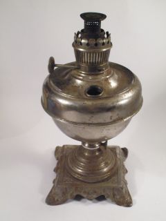 Antique Austrian Ditmar Wien Marks Table Oil Lamp