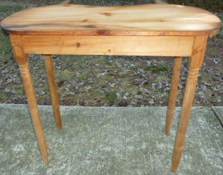 Vintage Kidney Shaped VANITY TABLE Dressing Table