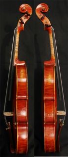 Master Antonio Stradivari violin 1704 copy, Vintage varnish,Powerful 