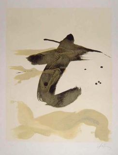 Antoni Tapies Original Lithograph s N