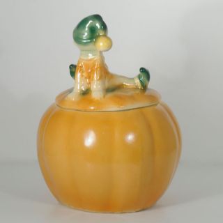   Company Peter Peter Pumpkin Easter Ceramic Vintage Cookie Jar