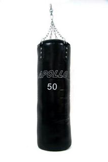 Apollo Fitness 50lb MMA Training Heavy Boxing Punching Bag