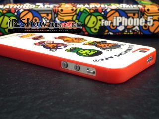 ID011 A Bathing Ape x Marvel Comics iPhone 5 Case Street Fighter II 