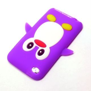   Penguins SILICONE SKIN CASE COVER FOR Apple IPOD TOUCH 4 4G 4TH GEN A
