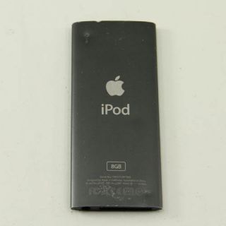 Apple iPod Nano 8GB 4th Gen Generation Black  Player Radio Used 