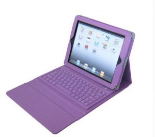  Keyboard with Leather Case for Apple iPad 2 3 The New iPad