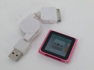 Apple iPod Nano 6th Generation Pink 8 GB Latest Model