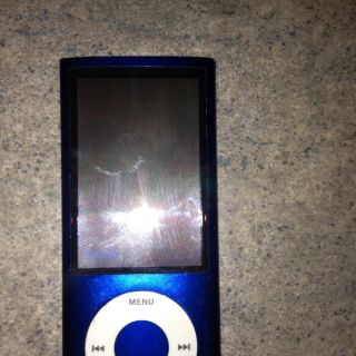 Apple iPod Nano 5th Generation Blue 8 GB