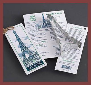 Ann Clark Eiffel Tower Tin Cookie Cutter Made in USA New