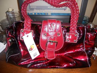 Strawberries and Apricots Shoulder Purse Brand New
