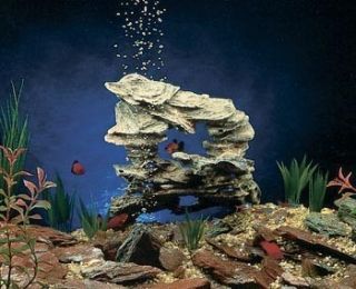 Penn Plax Cliffs Caves Aquarium Hamster Decor Small