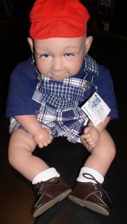APPLE VALLEY PAT SECRIST 22 MYLO BUBBA DOLL 1993 NEVER USED NR