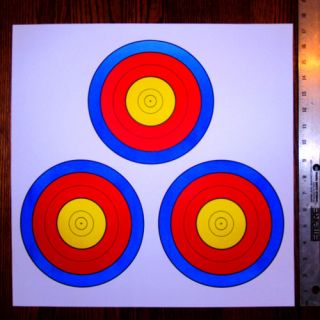 Vegas Shooting Targets Gun and Archery Targets Color