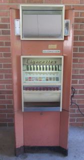 Vintage Antique Dugrenier Cigarette Vending Machine