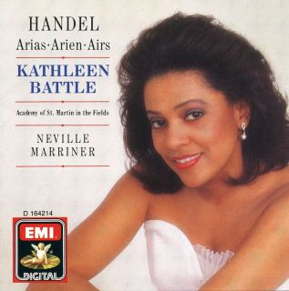 Handel Arias by Kathleen Battle 1990 CD Neville Marriner 077774917926 