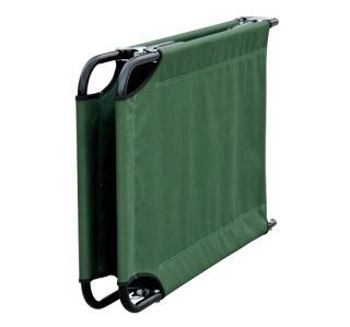   new foldable military adventure style camping cot deep green 04 0002