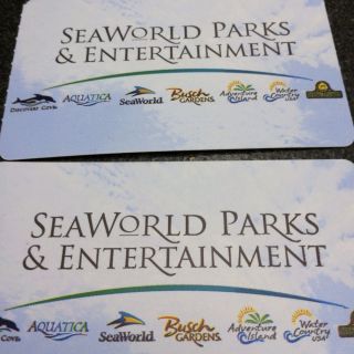 SeaWorld Orlando Aquatica Only Two PASSES