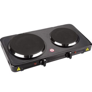Double Burner Portable Cooktop Aroma Freestanding Dual Electric Range 