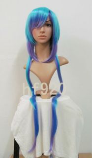 New Vocaloid 3 Aoki Lapis Cosplay Wig Party Full Wig Mixed Colors 