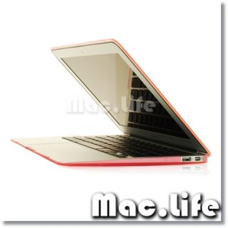 New Arrivals Rubberized Pink Hard Case Cover for MacBook Air 13 A1369 