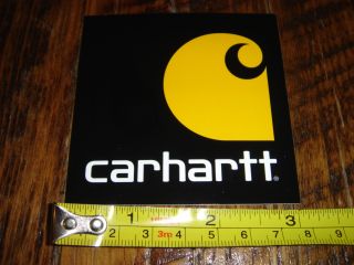  clothing sticker decal new this auction is for the carhartt sticker 