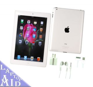 Apple iPad 2 32GB White Wi Fi & 3G Verizon 9.7in OS 6.0 MC986LL/A Mint 