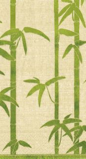 CASPARI 2 / 15ct Pkgs Bamboo Silk Paper Guest Towels / Buffet Napkins 