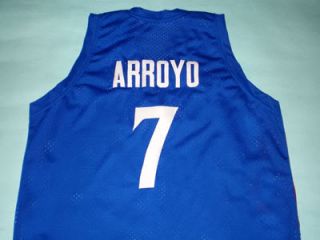 CARLOS ARROYO Team Puerto Rico JERSEY SEWN BLUE NEW ANY SIZE 