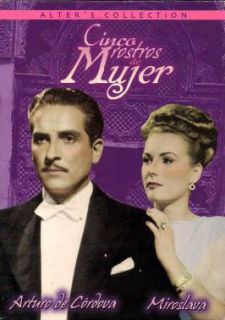 Cinco Rostros de Mujer 1947 Arturo Cordova New DVD