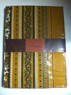 Artimino Bordered Paisley Tablecloth 70 x 90 Oblong