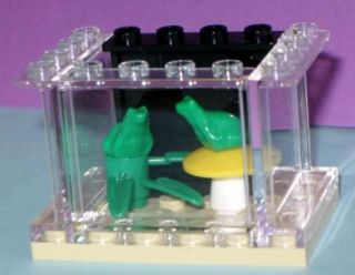 Lego Custom Frog Aquarium Animals Plants Pet Shop Friends Pet Shop 
