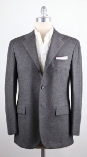 6000 kiton gray sportcoat 42 52 our item ns1609