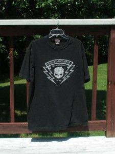 product t shirt black men s xl cox s asheboro nc cool skull with 