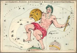 Aquarius is often associated with the Roman mythological figure 