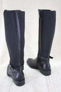 Aquatalia Marvin K Umphf Waterproof Leather Stretch Riding Boots 6 5 $ 
