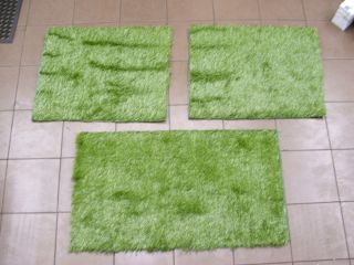 Artificial Turf Grass 3 Pieces of Low Cost Pet Mat or Garden Runner 