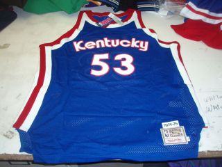  ABA Throwback Kentucky Colonels Artis Gilmore Jersey Size 56