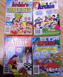 Archie Digest Double Digest Lot of 12