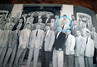 Neil Armstrong in 1954 Debris Purdue University yearbook, excellant 