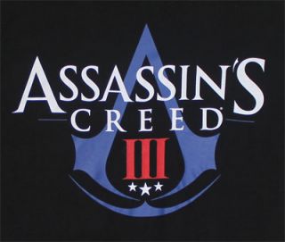 this t shirt features the assassin s creed iii logo