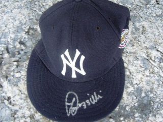 LEE MAZZILLI NEW YORK YANKEES 2001 WORLD SERIES SIGN HAT COMES WITH 