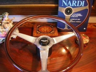 Aston Martin V8 Vantage Nardi Wood Steering Wheel