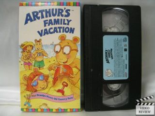Arthurs Family Vacation VHS 074645167831