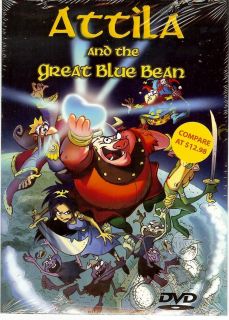Attila and The Great Blue Bean DVD New