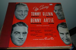    78RPM ALBUM SET TOMMY DORSEY ARTIE SHAW BENNY GOODMAN GLEN MILLER