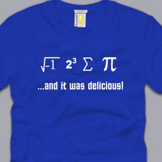 Ate Sum Pi T Shirt Math Funny Cool nerdy geeky Science Calculus 