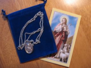 St. Matt Talbot Saint Medal with 24 Inch Necklace