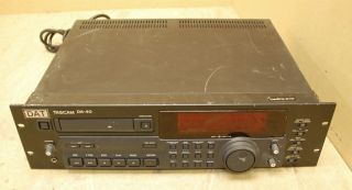 Tascam Da 40 Digital Audio Tape DAT Deck Master Recorder